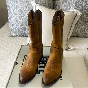 Frye Billy Pull On Cowboy Boots